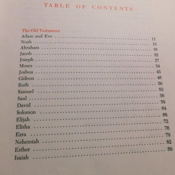 Children's Stories of the Bible From the Old and New Testaments 1968 Vintage - Picture 6 of 8